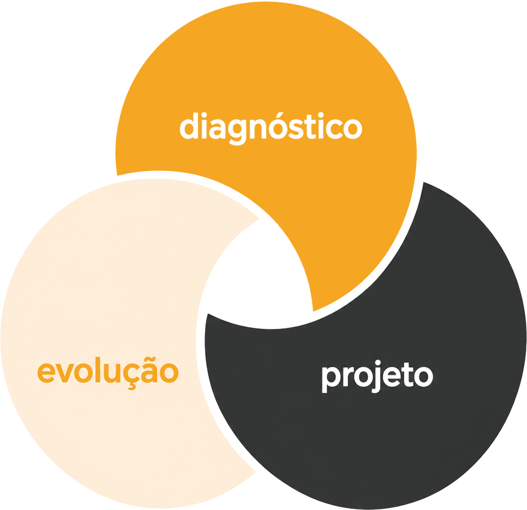 Diagnóstico, Projeto e Evolução